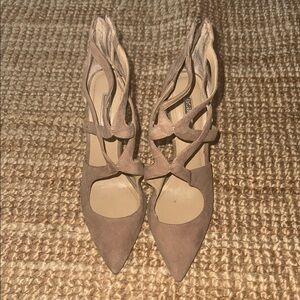 Elegant Women's Tan Heels